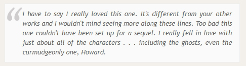 After reading The Crypt Artist for the first time earlier this year and during the editing process, my publisher sent me the following message.